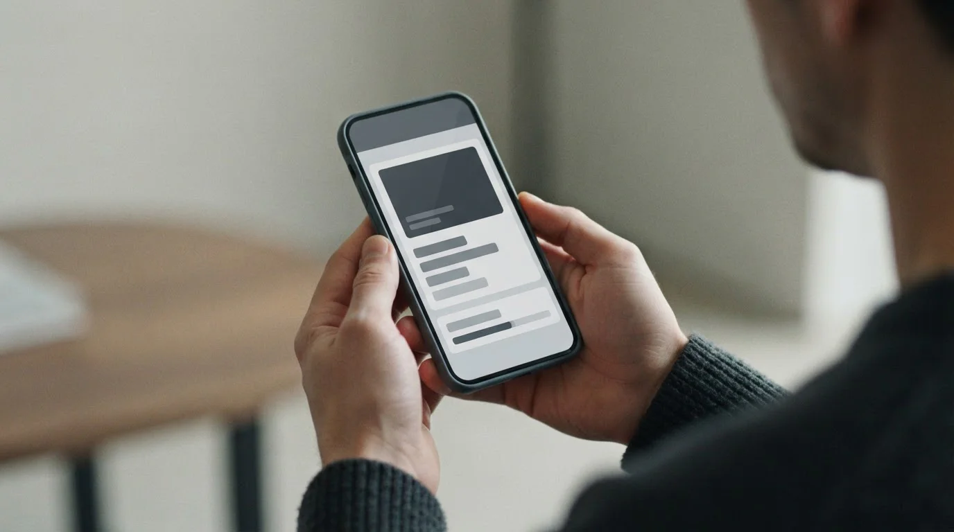 Smartphone mit abstrakten Einzahlungslimits und Prepaid-Guthaben-Anzeige